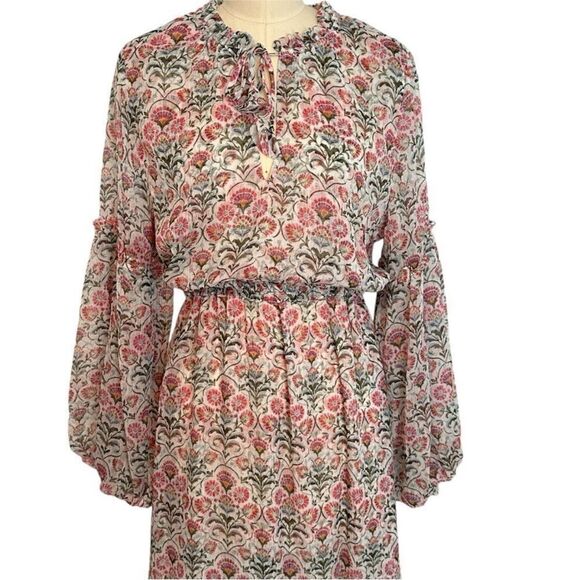 Misa Los Angeles Amata Floral Long Sleeve Dress | Size XL - Picture 8 of 11